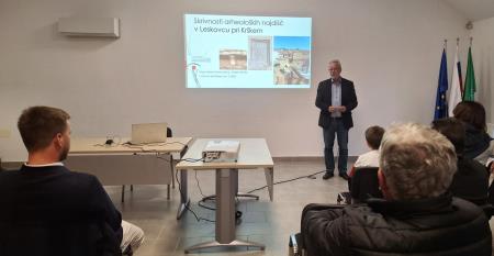 Predstavitev arheoloških najdišč v Leskovcu pri Krškem